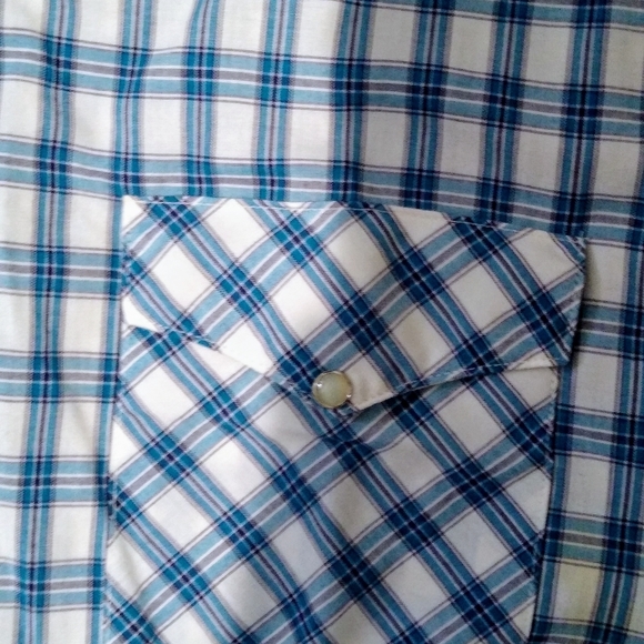 Men's Western Style Snap-Down shirt - Picture 3 of 4